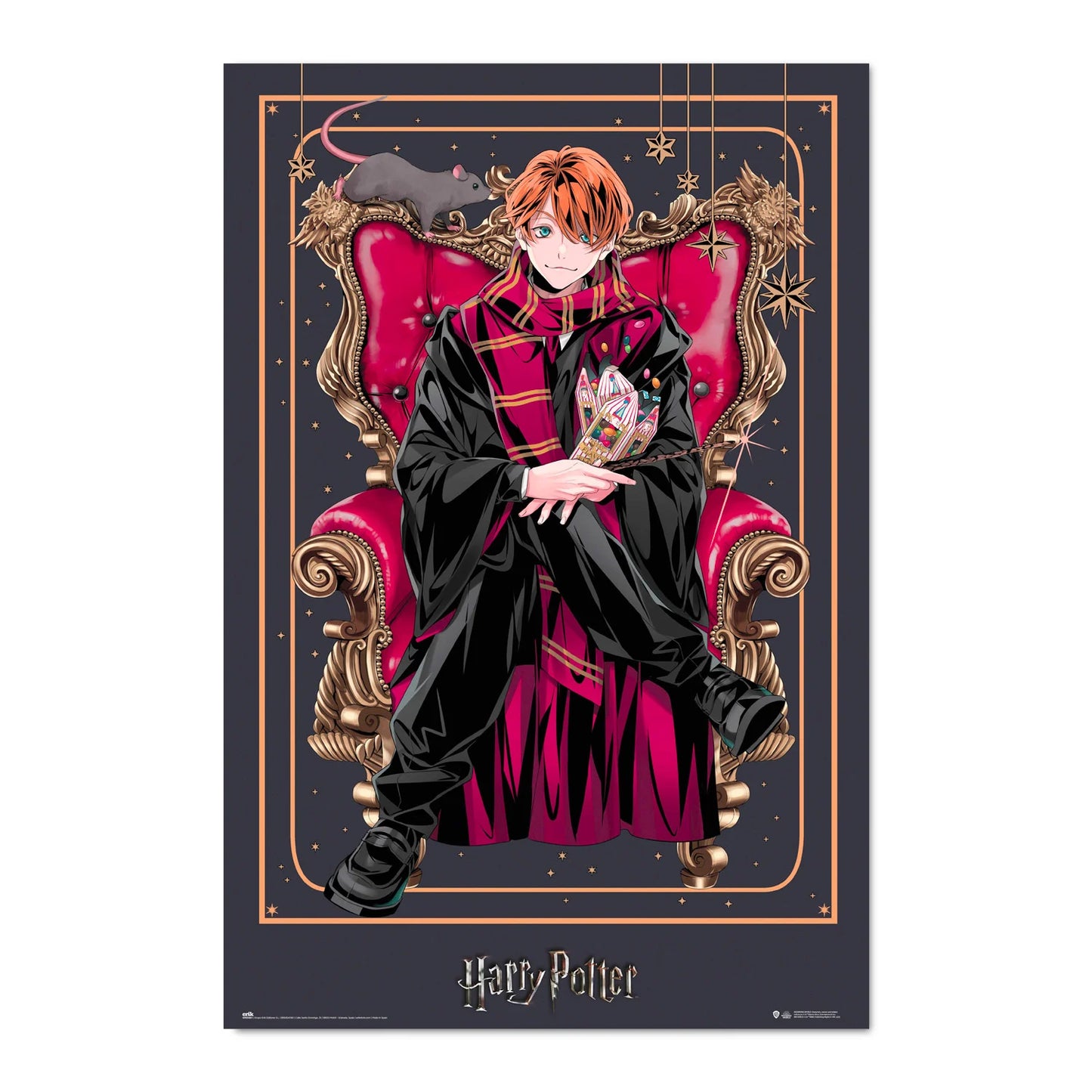 🪄🦁 Harry Potter – Wizard Dynasty Ron Weasley – Poster 61 x 91 cm 🦁🪄