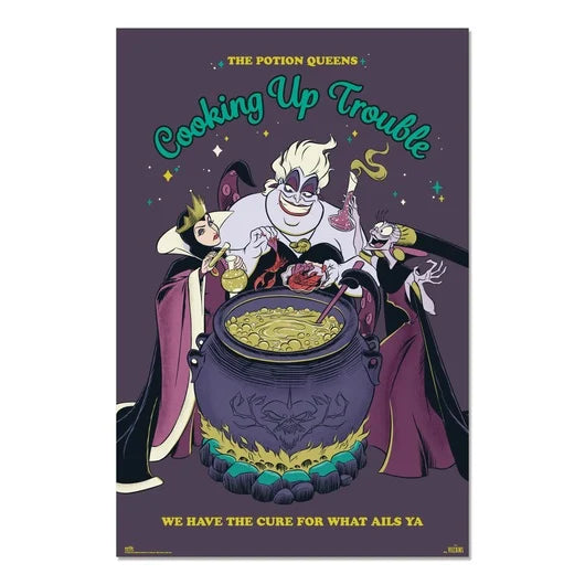 🧪🦹♀️ Villains – Cooking Up Trouble – Poster 61 x 91 cm 🦹♀️✨