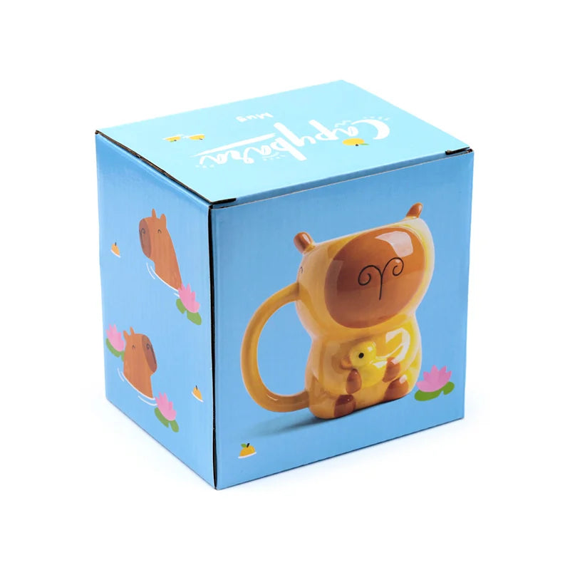 🦫💛 Capybara – Duke – mug 3D – 450 ml 💛🦫