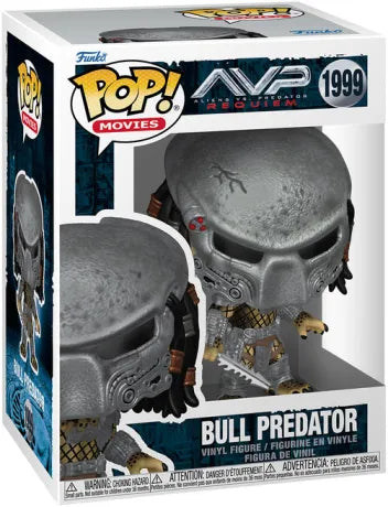 👽🔪 Funko Pop! Movies N°1999 – Bull Predator – AVP: Requiem (Alien vs Predator: Requiem) 🔪👽