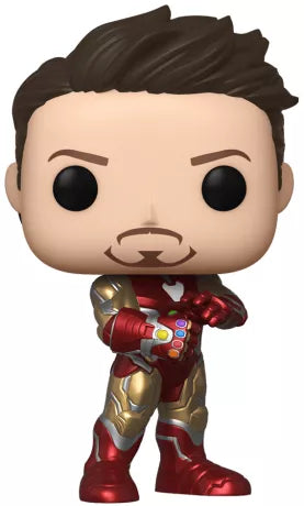 ❤️⚡ Funko Pop! Marvel N°529 – Iron Man – Avengers: Endgame (Avengers : Endgame) - Sticker Fall Convention / New York Comic Con 2019⚡❤️