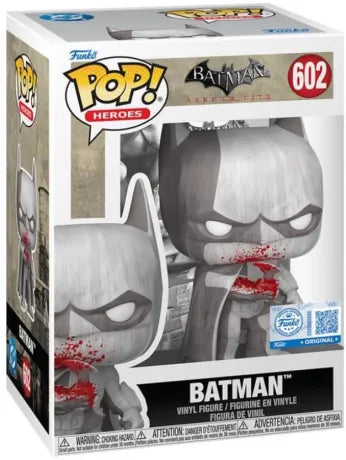 🦇🩸 Funko Pop! Heroes N°602 – Batman Bloody (Batman Ensanglanté) – Batman: Arkham City 🩸🦇