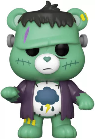 âĄđ§ Funko Pop! N°1627 â Grumpy Bear as Frankenstein (Grognon en Frankenstein) â Care Bears x Universal Monsters (Les Bisounours x Universal Monsters) đ§âĄ