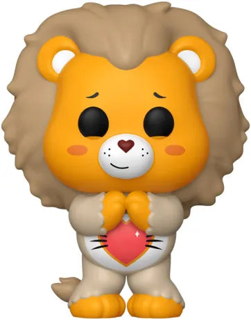 🦁❤️ Funko Pop! Movies N°2055 – Tenderheart Bear as the Cowardly Lion (Grosbisou en Lion Peureux) – Care Bears x Wicked (Bisounours x Wicked) ❤️🦁