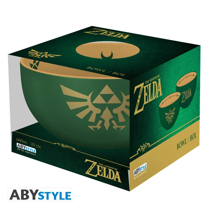 🛡️🥣 The Legend of Zelda – Bol Crête de l’Hylien 600 ml 🥣🛡️