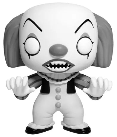 đđ€Ą Funko Pop! N°55 â Pennywise Black & White (Grippe-Sou noir et blanc) â IT (Ăa â 1990) đ€Ąđ