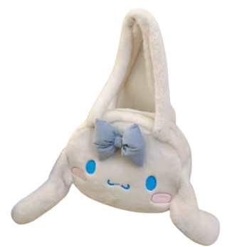 ☁️💙 Cinnamoroll – Grand sac à main peluche kawaii – Sanrio – 31 cm 💙☁️