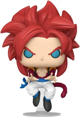 Lot Funko Pop! Dragon Ball GT â Super Saiyan 4 Gogeta (N°2074) Standard + Chase Edition. Les deux versions exclusives de Gogeta SSJ4 rĂ©unies, avec pose dynamique et effet dâĂ©nergie. Un must-have pour les collectionneurs Dragon Ball.