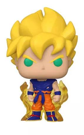 💥🟡 Funko Pop! Animation N°860 – Super Saiyan Goku (First Appearance) (Première Transformation) – Dragon Ball Z 🟡💥
