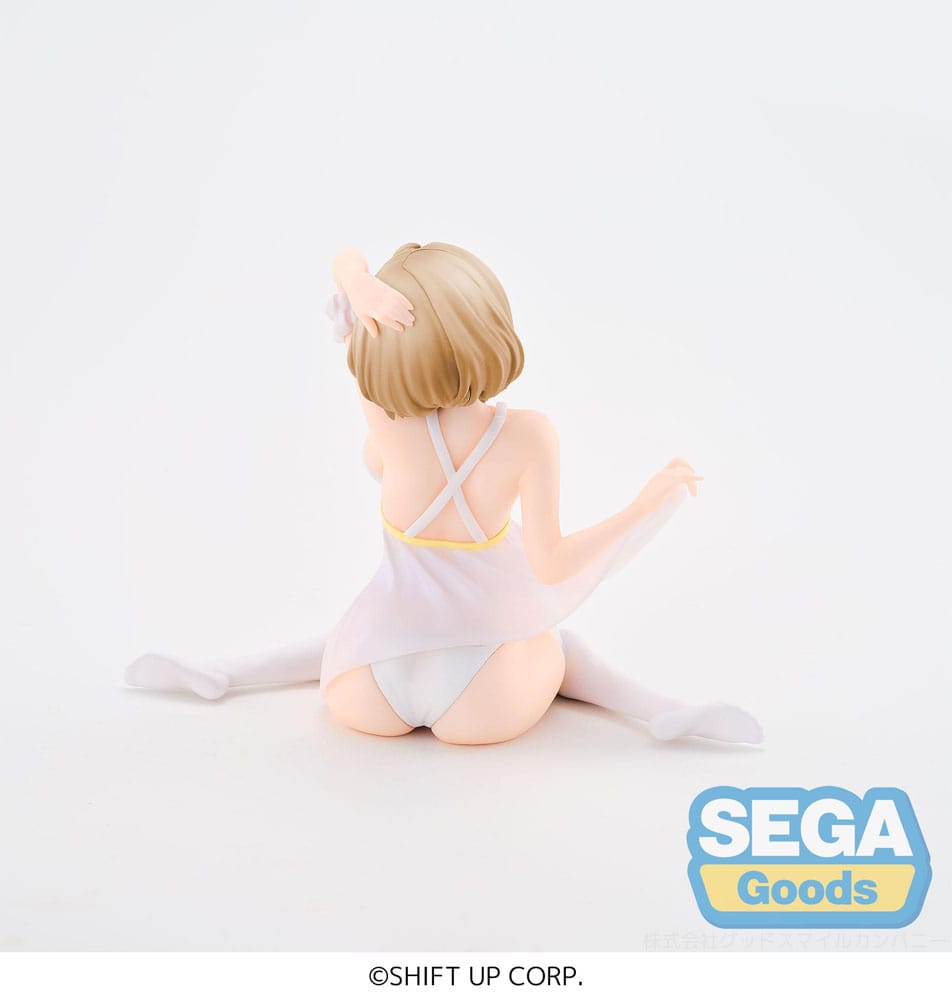 😈💘 Figurine Anis – Goddess of Victory: Nikke – Version Bunny White – SEGA – 10 cm 💘😈