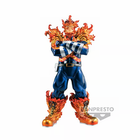 Figurine My Hero Academia â Endeavor â Age of Heroes â 29 cm â Banpresto. Endeavor dans une posture imposante, costume flamboyant et regard dĂ©terminĂ©. Une figurine de grande taille parfaite pour les fans du HĂ©ros n°1