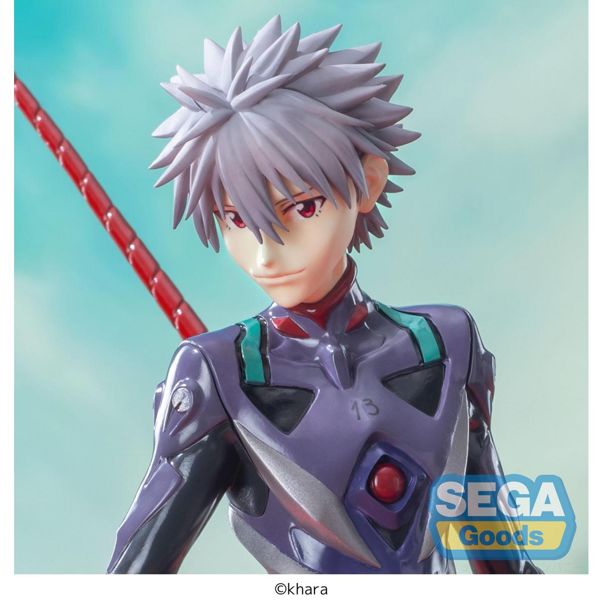 🌌🔱 Figurine Evangelion 3.0+1.0 – Kaworu Nagisa – Luminasta – 21 cm – SEGA 🔱🌌