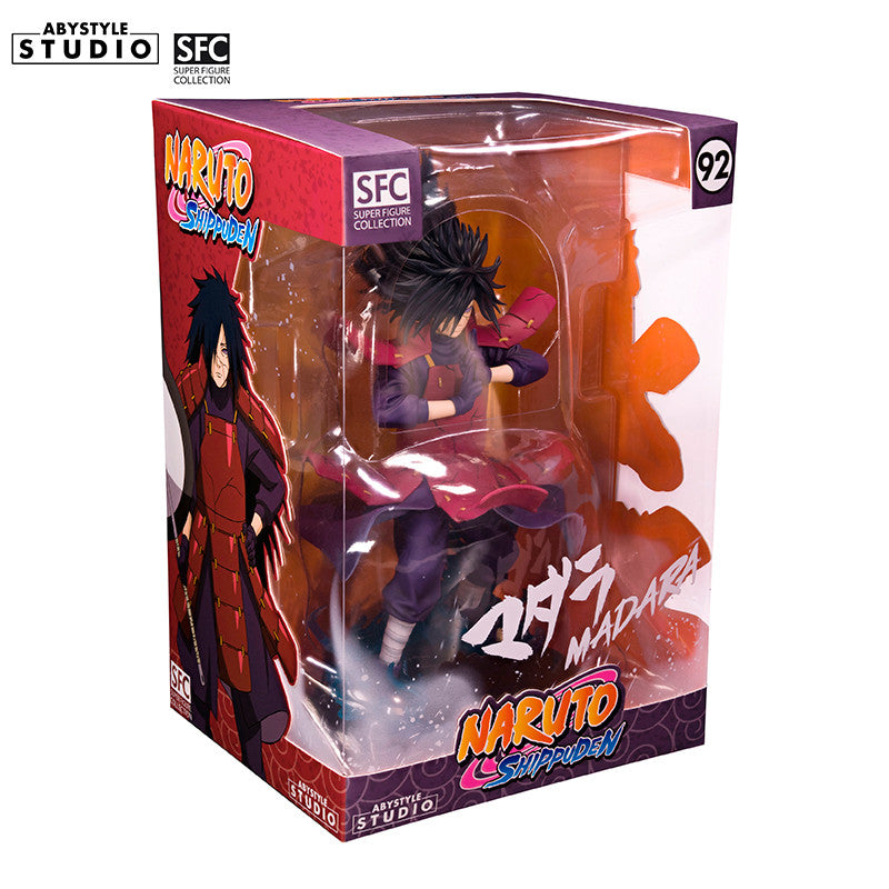 🔥👁️ Figurine Madara Uchiha – Réincarnation (Edo Tensei) – SFC – Naruto Shippuden – 21 cm 👁️🔥