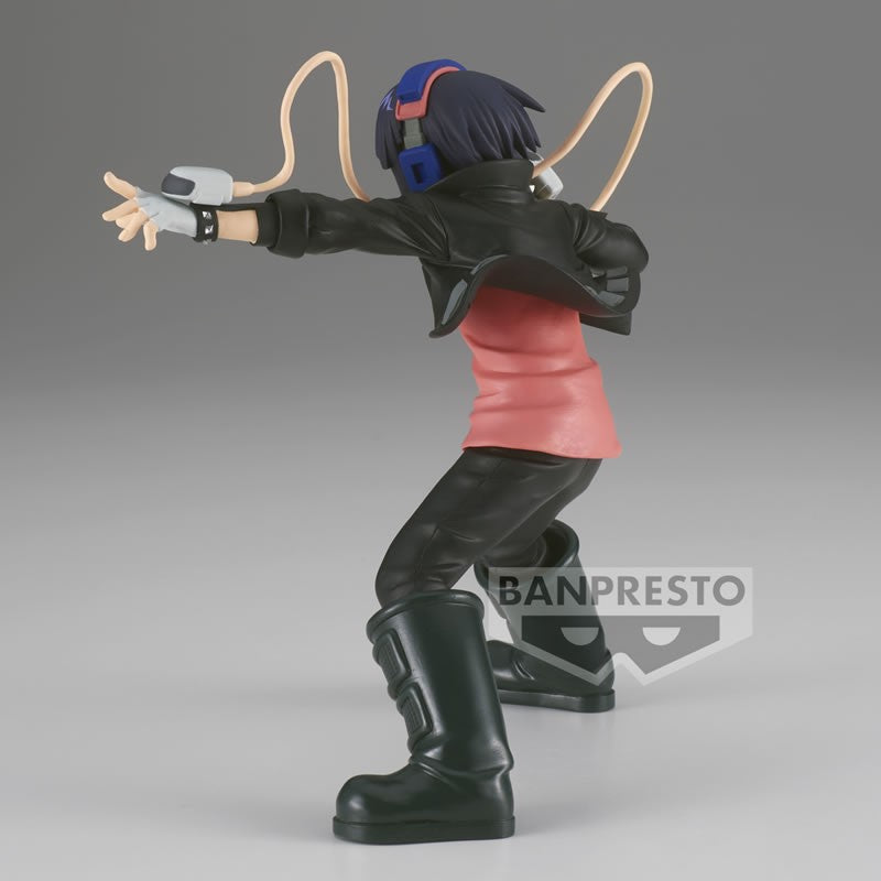 Figurine My Hero Academia – Kyoka Jiro – The Amazing Heroes Vol.28 – 13 cm – Banpresto. Une héroïne rock prête à enflammer le combat avec son Alter Sonar !