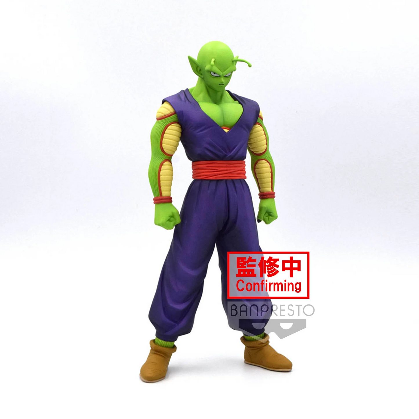 Figurine Dragon Ball Super – Piccolo – DXF – 18 cm – Banpresto. Piccolo en pose déterminée avec sa tenue violette iconique. Une pièce forte pour tout fan de Dragon Ball.