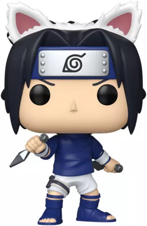 Funko Pop! Naruto Shippuden 1940 – Sasuke Uchiha (Sasuke’s Paw Encyclopedia). Figurine exclusive Wondrous Convention avec oreilles de chat. Un clin d’œil original pour les fans de Sasuke et de Naruto.
