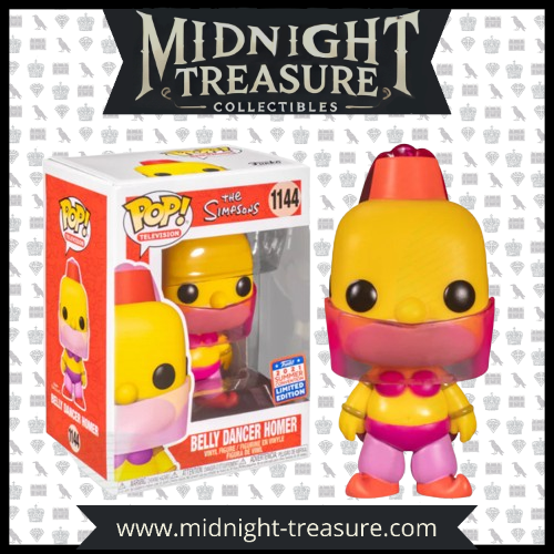 FUNKO POP ! The Simpsons Belly Dancer Homer 2021 Summer Convention LE FUNKO POP ! The Simpsons Belly Dancer Homer 2021 Summer Convention LE