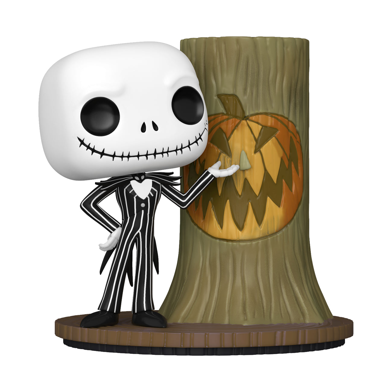 Funko Pop! Deluxe The Nightmare Before Christmas 1361 - Jack Skellington with Halloween Door. Figurine reprĂ©sentant Jack devant la porte dâHalloween, fidĂšle au film culte de Tim Burton. Un must-have pour les collectionneurs et fans de Disney.