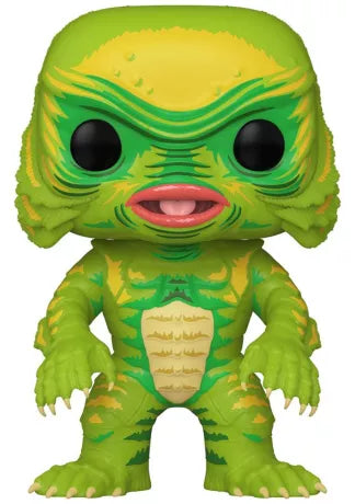 Funko Pop! Movies 1632 - Gill-Man. Figurine représentant la créature légendaire du Lagon Noir avec son design classique et menaçant. Un must-have pour les fans de films d'horreur et de monstres Universal.