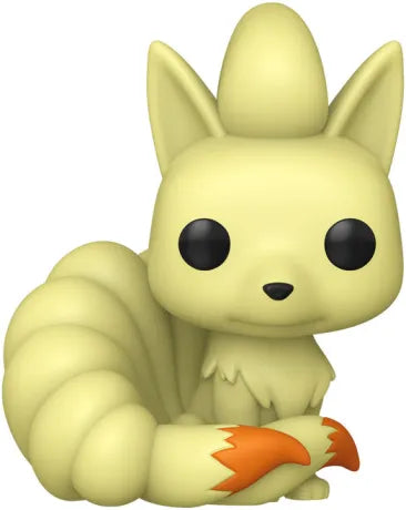 Funko Pop! Pokémon – Ninetales / Feunard / Vulnona (N°1091). Figurine du Pokémon renard doré à neuf queues, inspirée de la première génération Pokémon.