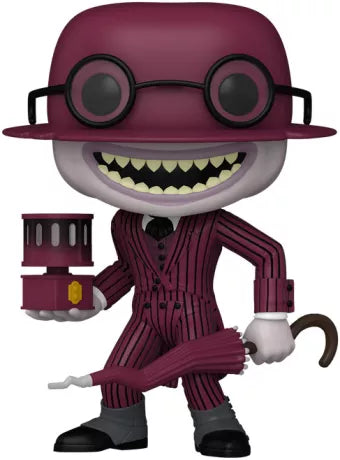Funko Pop! The Conjuring 2 â The Crooked Man (LâHomme Tordu) (N°1620). Figurine reprĂ©sentant lâHomme Tordu avec son chapeau bordeaux, son parapluie et sa lanterne. Une Pop! terrifiante inspirĂ©e du film dâhorreur culte.