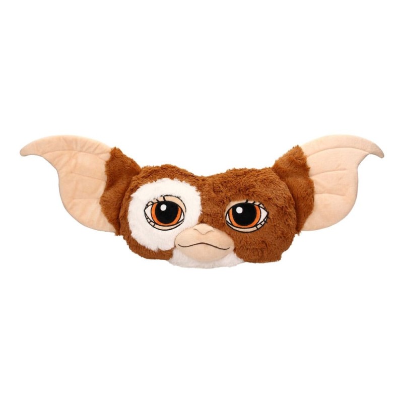 Coussin Gremlins – Modèle Gizmo – Grand format 73 x 30 x 14 cm. Coussin en peluche ultra doux à l’effigie du célèbre Mogwaï, sous licence officielle. Idéal pour la déco et les fans de cinéma culte.