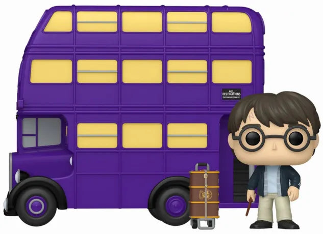 🪄🚌 Funko Pop! Rides N°139 – Harry Potter with Knight Bus (Harry Potter avec le Magicobus) – Harry Potter 🚌🪄