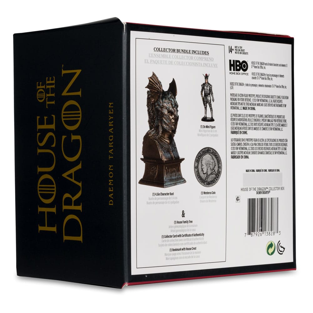 🐉🔥 House of the Dragon – Daemon Targaryen – Coffret Collector House Targaryen 🔥🐉