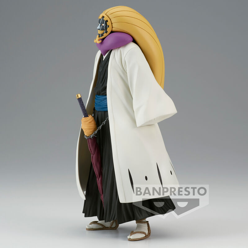 🧪💀 Figurine Bleach – Mayuri Kurotsuchi – 16 cm – Banpresto 💀🧪