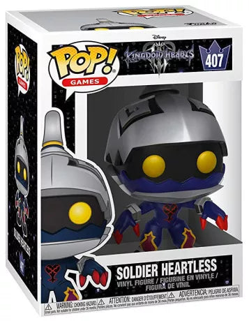 🖤⚔️ Funko Pop! Games N°407 – Soldier Heartless (Soldat Sans-Cœur) – Kingdom Hearts III ⚔️🖤