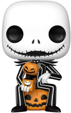 🎃🎁 Funko Pop! Disney N°1777 – Jack Skellington with Box (Jack Skellington avec boîte surprise) – The Nightmare Before Christmas (L’Étrange Noël de Monsieur Jack) 🎁🎃