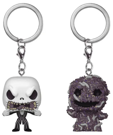 đđ Funko Pop! Pocket Keychain â Jack Skellington & Oogie Boogie â 2-Pack â The Nightmare Before Christmas đđ