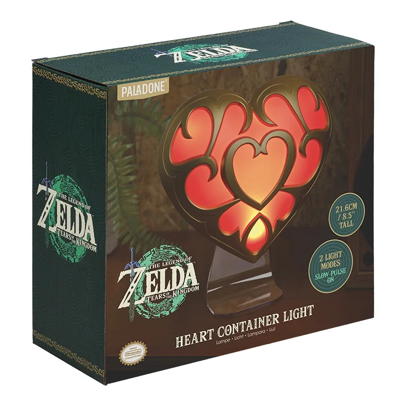 💖🗡️ The Legend of Zelda – Cœur – Lampe 25 cm 🗡️💖