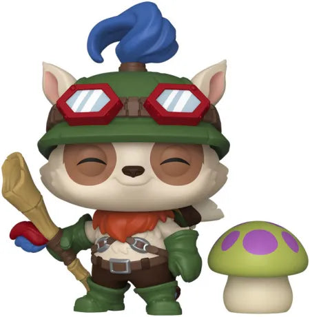 🍄🎯 Funko Pop! Games N°1138 – Teemo with Mushroom (Teemo avec champignon) – League of Legends 🎯🍄