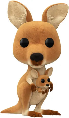🦘🇦🇺 Funko Pop! Animals N°112 – Kangaroo (Flocked) (Kangourou) 🦘🇦🇺