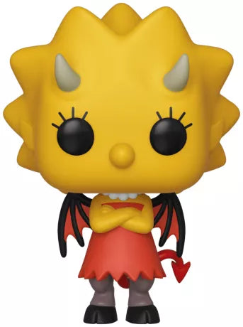 😈🦇 Funko Pop! Television N°821 – Demon Lisa (Lisa Démoniaque) – The Simpsons Treehouse of Horror (Simpson Horror Show) 🦇😈