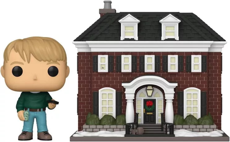 Funko Pop! Town Home Alone â Kevin McCallister with Home â N°41. Kevin McCallister devant sa maison familiale emblĂ©matique du film Maman, jâai ratĂ© lâavion. Un set culte parfait pour les fans de cinĂ©ma et de Funko Pop.