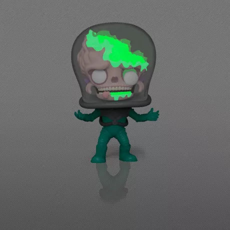 👽💚 Funko Pop! N°1877 – Martian Soldier with Brain (Soldat Martien avec cerveau) – Glow in the Dark – Chase – Specialty Series – Mars Attacks! 💚👽