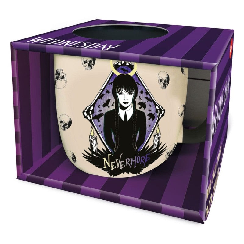 🖤💀 MERCREDI - Nevermore - Mug - 380 ml 💀🖤