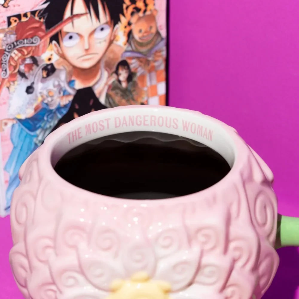 🌸📖 ONE PIECE NETFLIX – Mug 3D Fruit Flower-Flower (Hana Hana no Mi) 600 ml 📖🌸