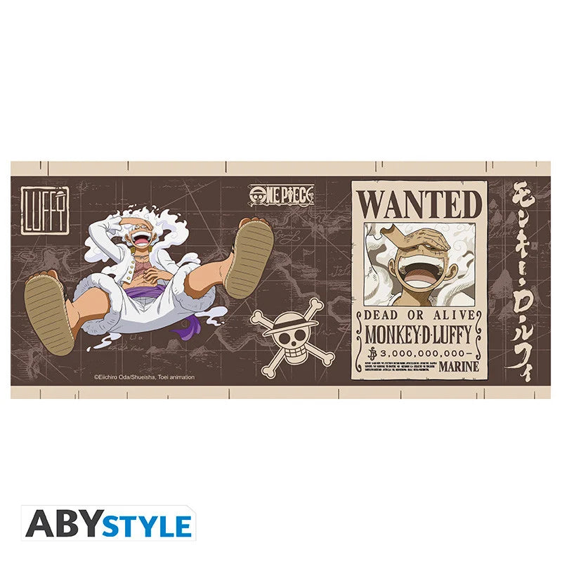 🏴☠️🔥 ONE PIECE - Luffy Wanted - Mug 460 ml 🔥🏴☠️