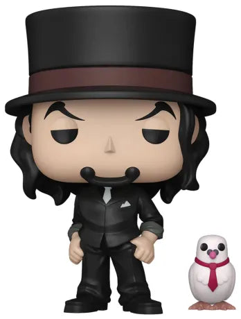Funko Pop! One Piece – Rob Lucci with Hattori (Rob Lucci avec Hattori) – Version Chase (N°1997). Figurine rare en costume noir avec Hattori portant une cravate rouge. Une édition collector incontournable pour les fans de One Piece.