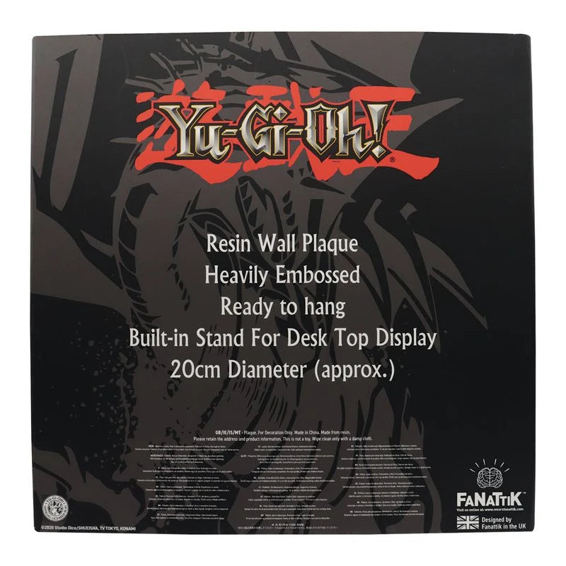 đ„đ Plaque RĂ©sine Blue-Eyes White Dragon â Yu-Gi-Oh! â 20 cm đđ„