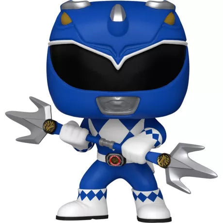 âĄđ Funko Pop! Television N°1372 â Blue Ranger (Ranger Bleu) â Mighty Morphin Power Rangers đâĄ
