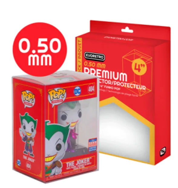 🛡️📦 Lot de 10 Protecteurs Premium Funko Pop! EVORETRO – 0,50 mm 📦🛡️