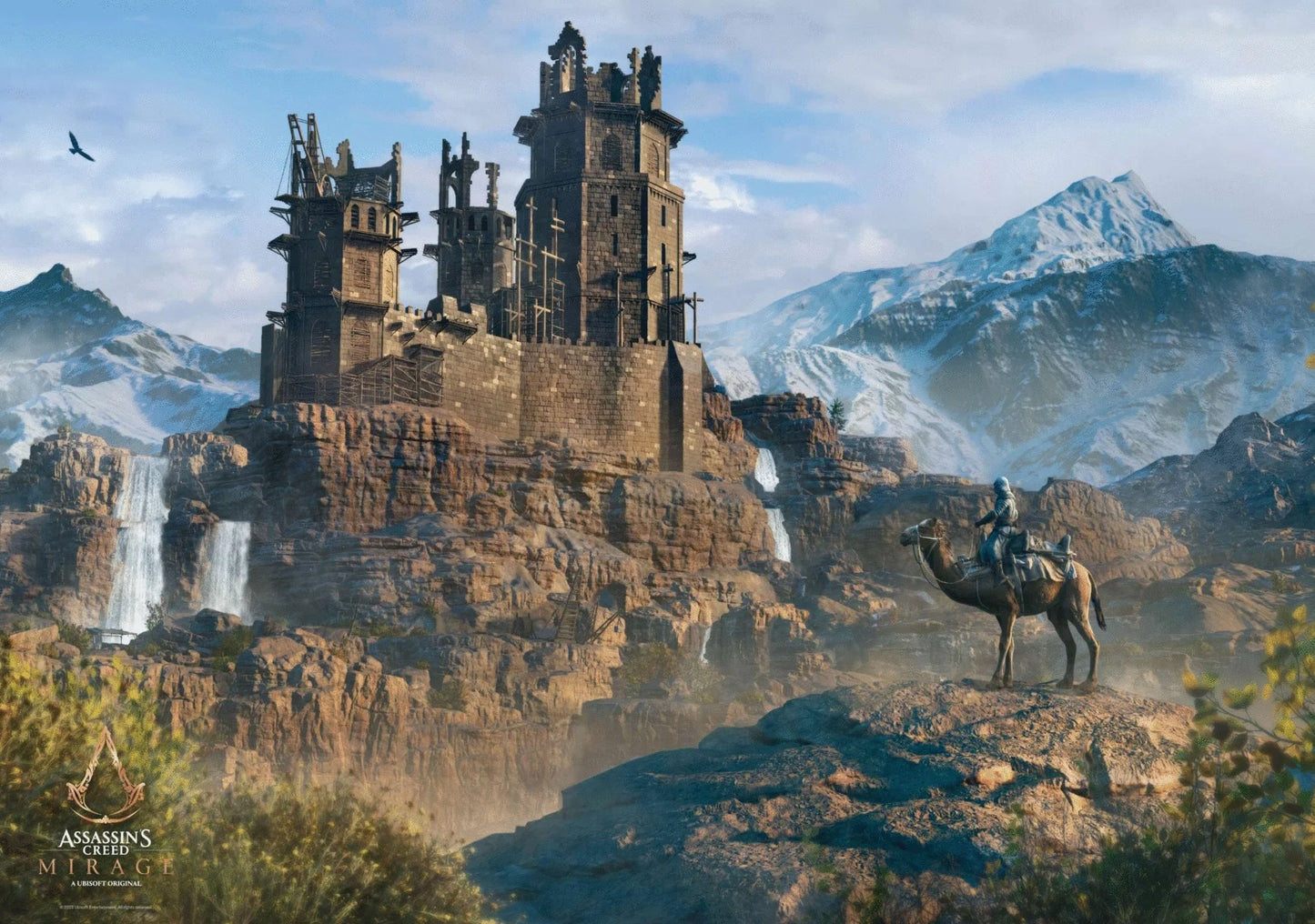 🧩🏰 Puzzle Collector – Assassin's Creed Mirage – Castle / Alamut – Puzzle 1000 pièces – 68,3 x 48 cm 🦅⚔️