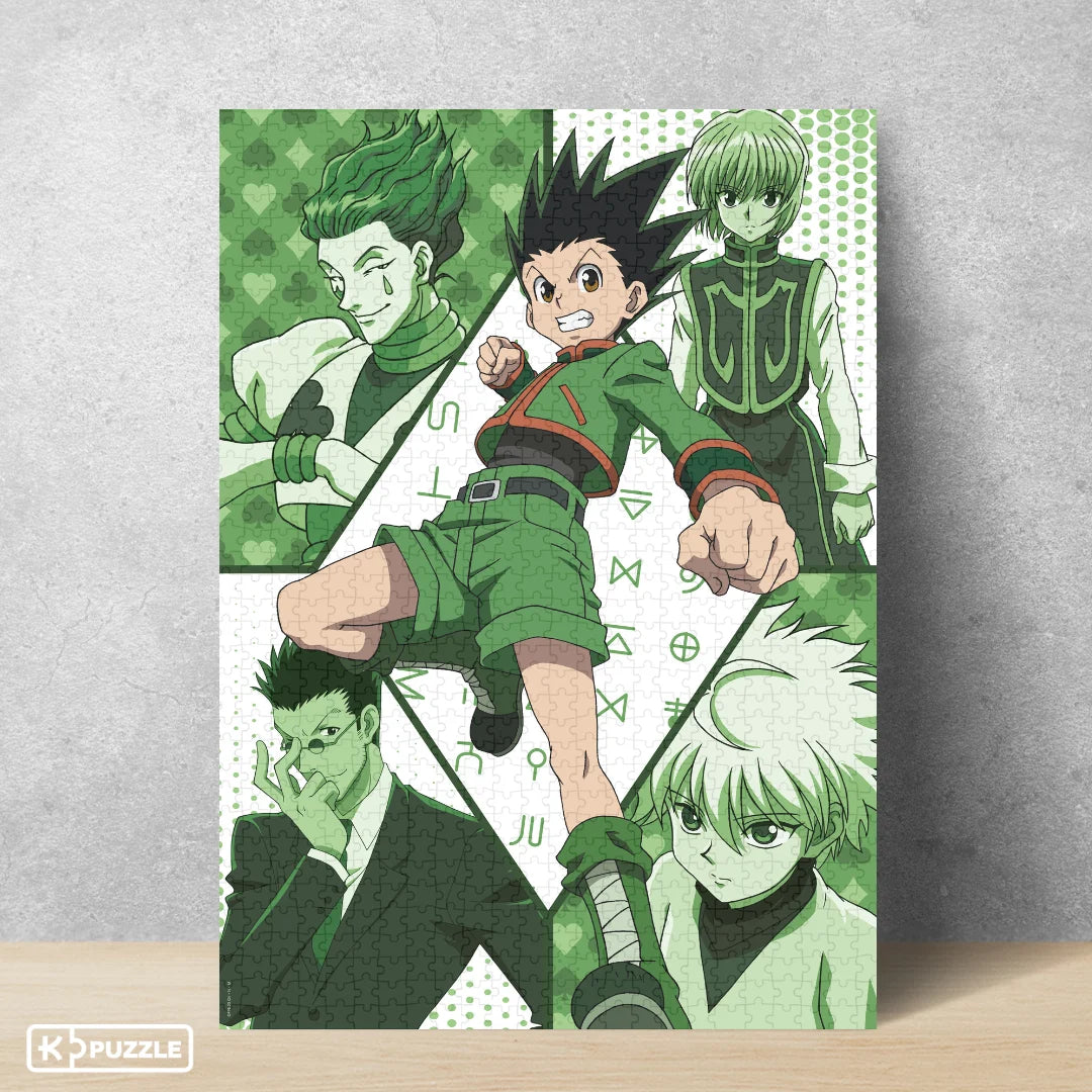 🧩 Puzzle Collector – Hunter × Hunter – 1000 pièces + Poster – 50 x 70 cm 🧩