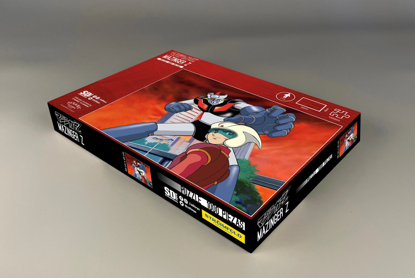 🧩 Puzzle Collector – Mazinger Z – Koji Kabuto – 1000 pièces – 66 x 45 cm 🧩