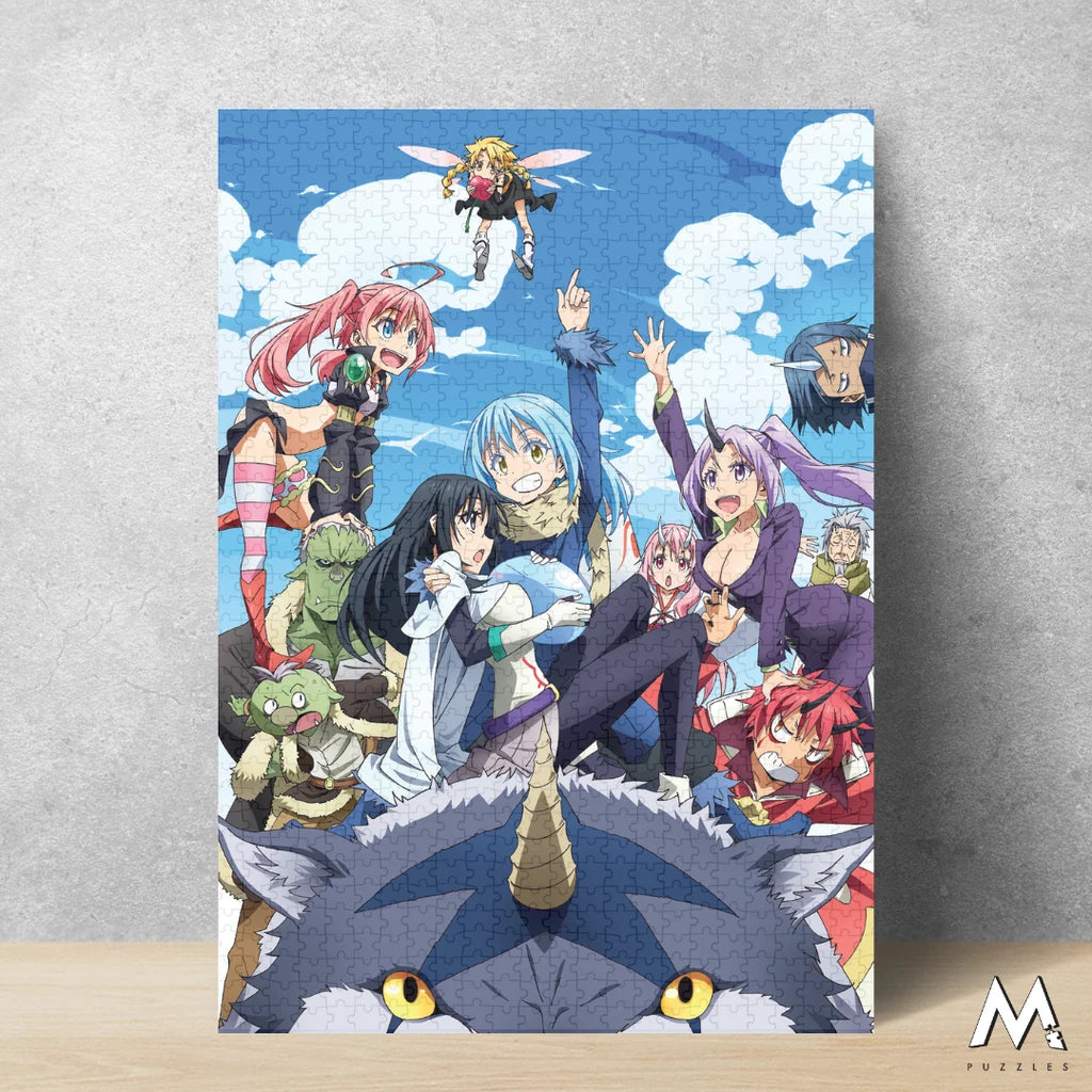 🧩 Puzzle Collector – That Time I Got Reincarnated as a Slime – 1000 pièces + Poster – 48 x 68 cm 🧩