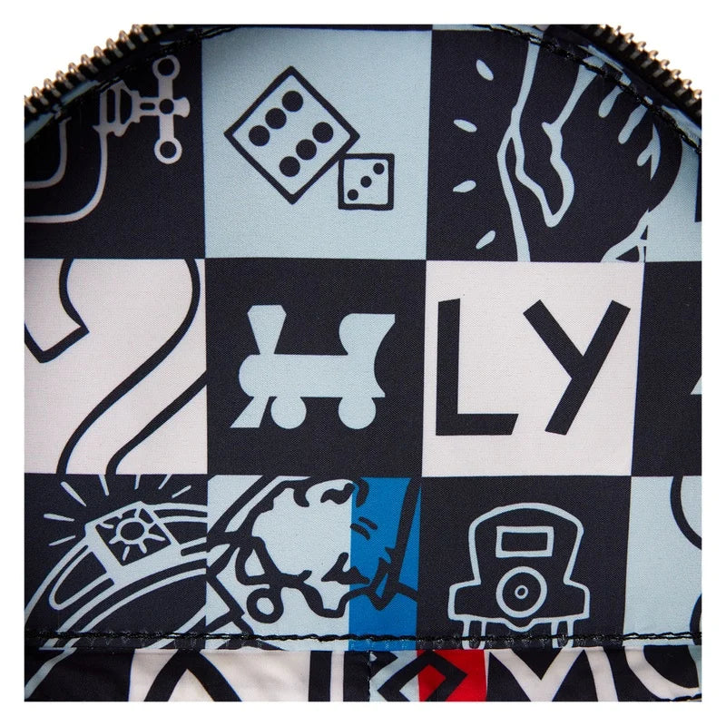 🎩💰 Sac Bandoulière Loungefly – Monopoly Top Hat (Haut-de-Forme) – Hasbro 💰🎩
